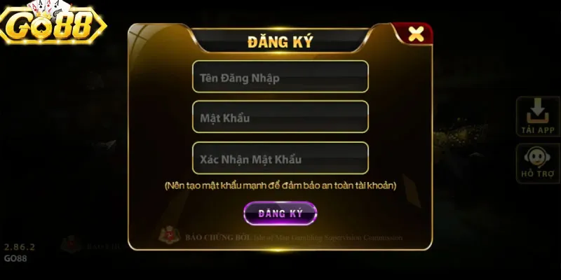 Khuyến mãi tiền thưởng đăng ký Go88 mới nhất 2 Đăng ký để nhận khuyến mãi tiền thưởng đăng ký Go88