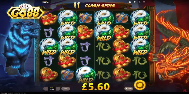 Nổ Hũ Thần Thú Go88: Hướng dẫn cách chơi chi tiết 3 Biểu tượng Wild nổ hũ thần thú Go88