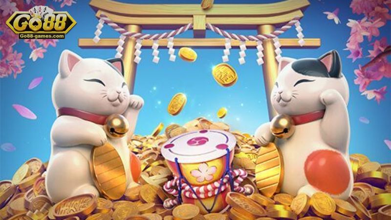 Neko may mắn: Game Nổ Hũ Nhật Bản, May Mắn Bất Ngờ! 2 Neko may mắn